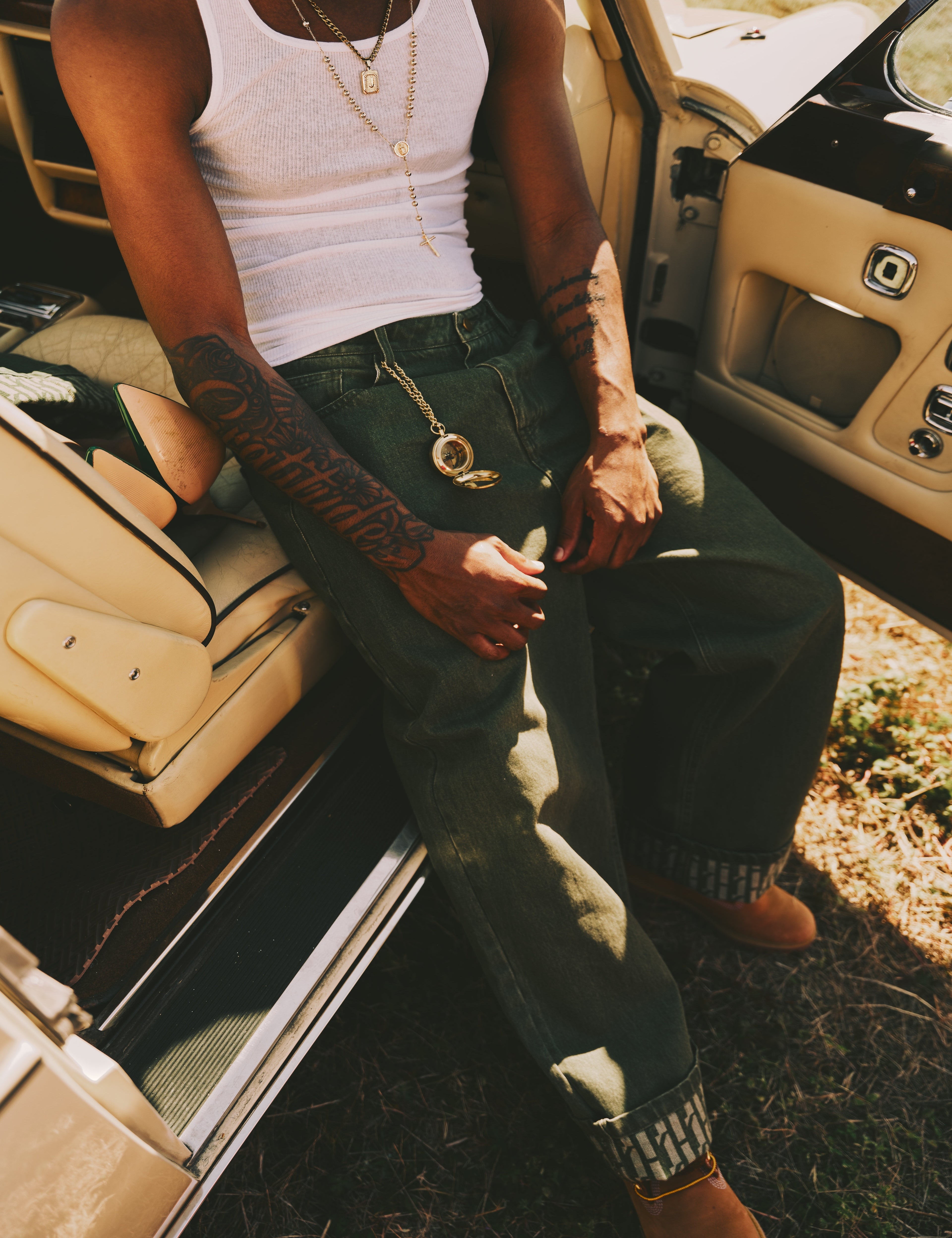Infinity Denim Pants